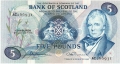 Bank Of Scotland 5 Pound Notes 5 Pounds, 19.10.1978